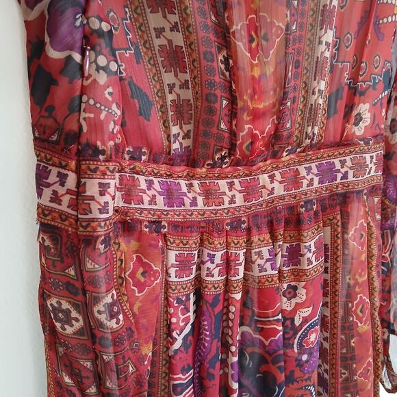 Ranna Gill | Anthropologie | Ceret | Long Maxi Dress | size 2 - Picture 6 of 8